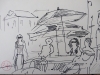 Terrasse au soleil