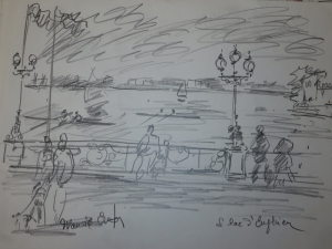 Le lac d&#039;Enghien