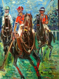 1997 - 3 joueurs de polo