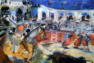 1969 - Tauromachie - Pastel