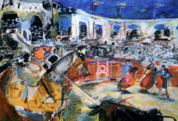 1969 - Tauromachie - Pastel