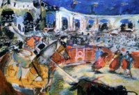 1969 - Tauromachie - Pastel