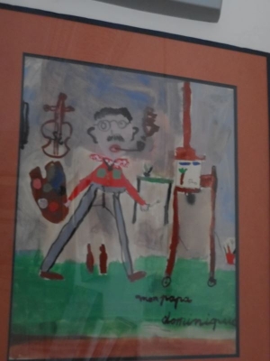 1958 - Mon papa, par Dominique