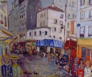 2000 - Paris Rue des Abbesses