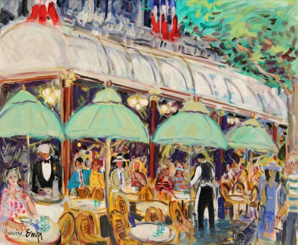 2005 - Cafe de la Paix le soir