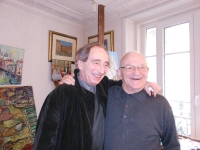 Avec son ami Raymond Lansoy